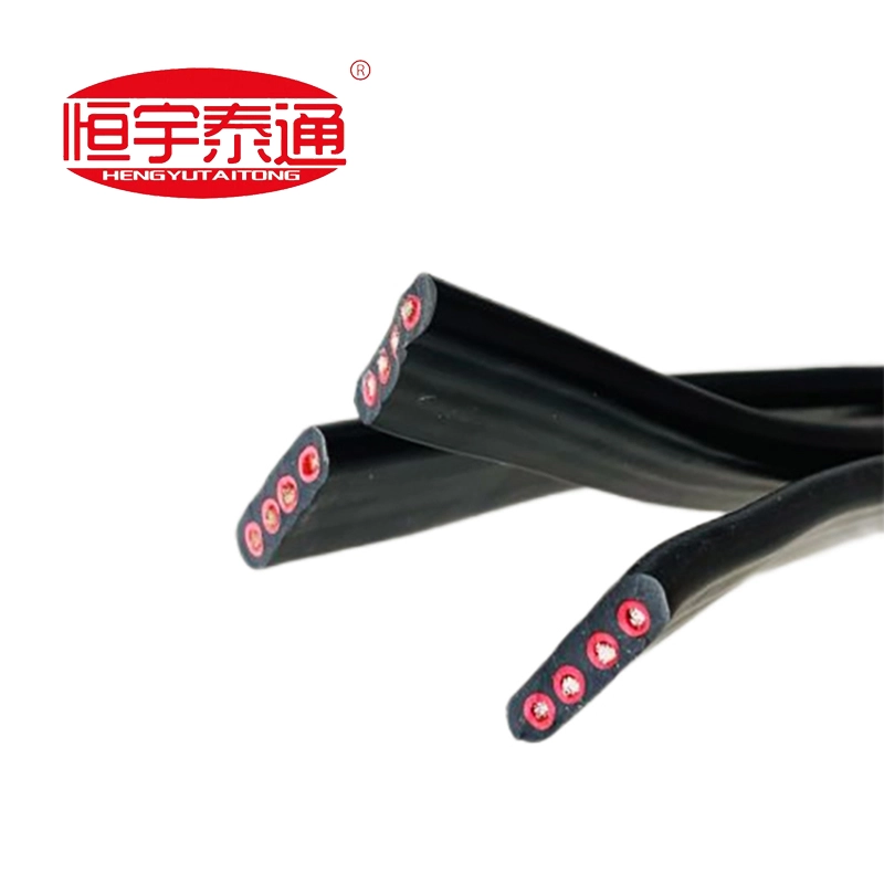 Esnek yassı kablolar NBR PUR PVC TPE TPU